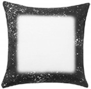 Подушка 40x40 чёрная, 1 ст.